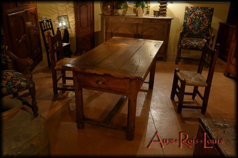 Cherry wood farm table - 19ᵗʰ century - Périgord [MP013]