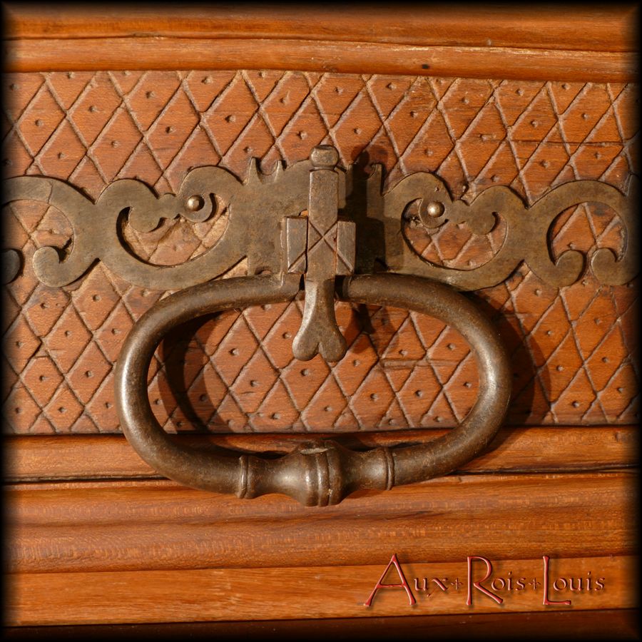 Vintage wrought iron handle