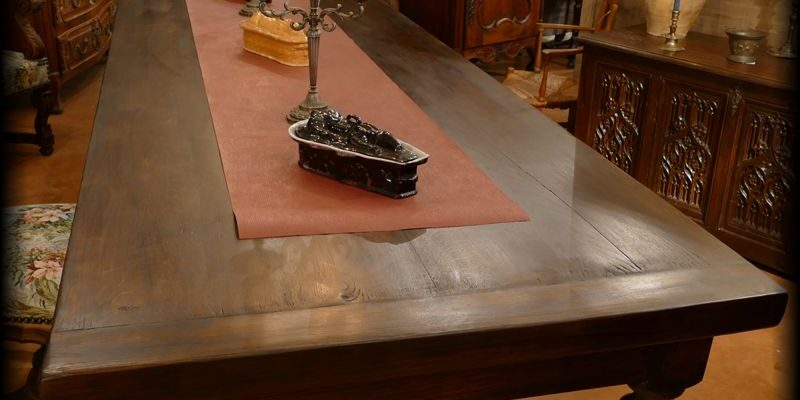 Louis XIII style oak table - 20th century - Périgord - [ME048]